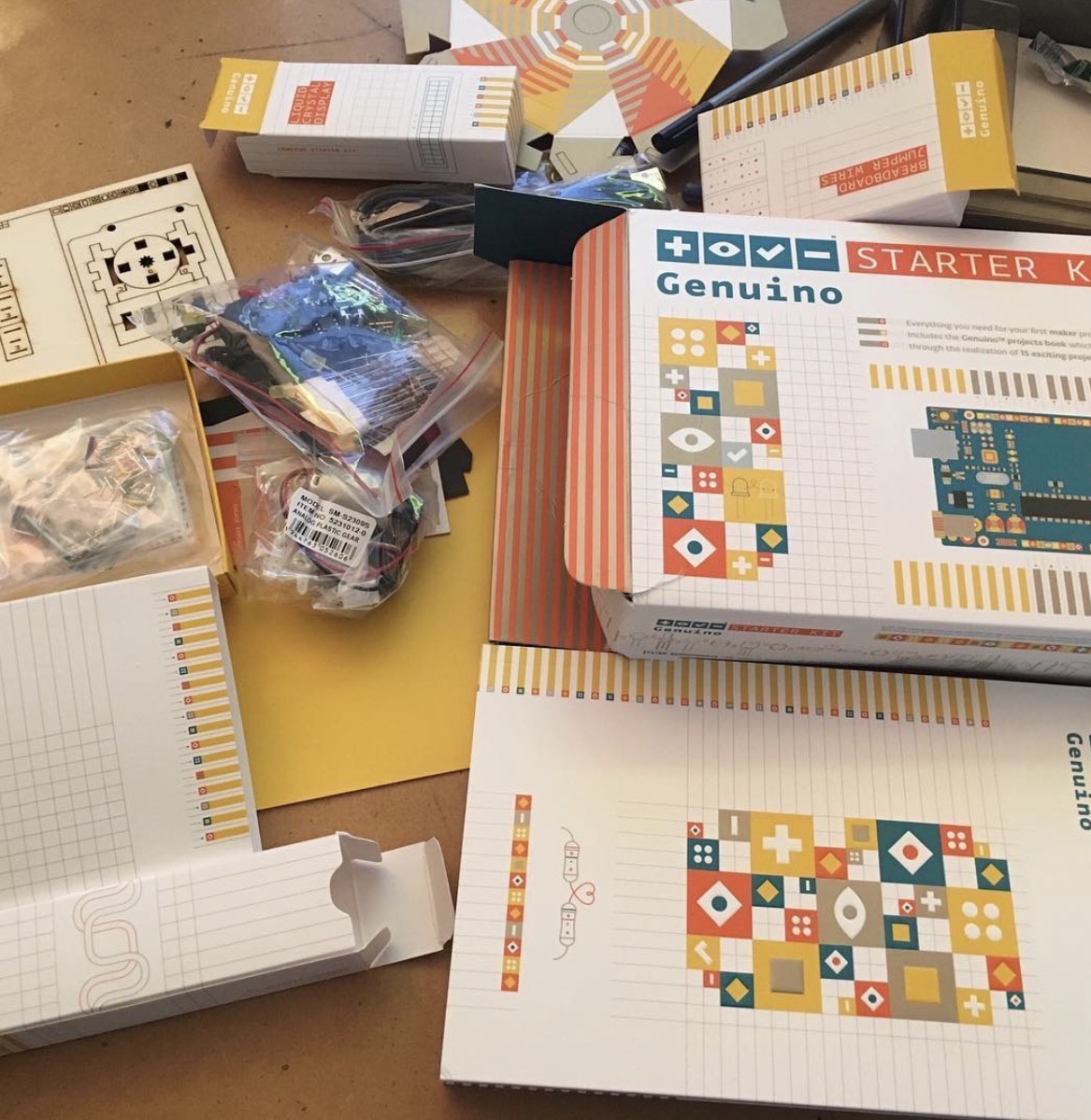 Spring studio – ideas wall