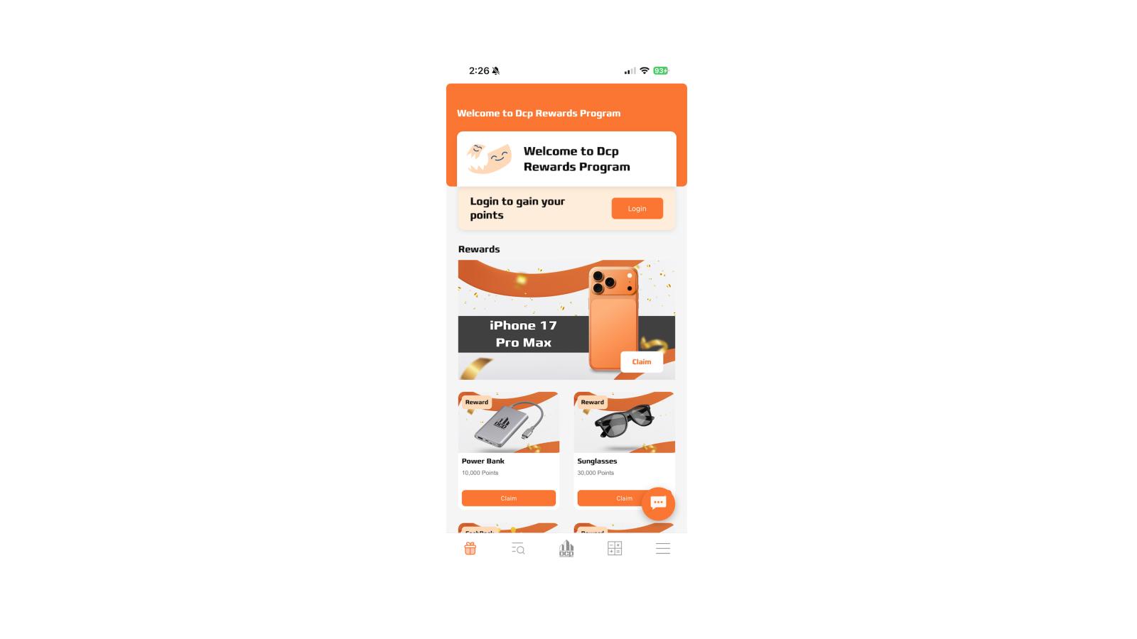 DCP Loyalty Program screenshot 1