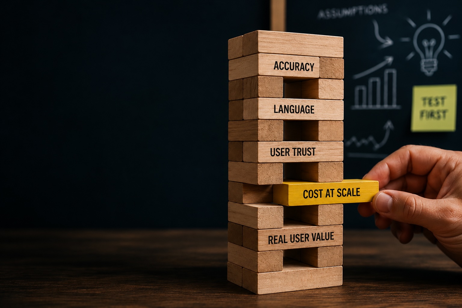 What to Prove Before You Build the AI