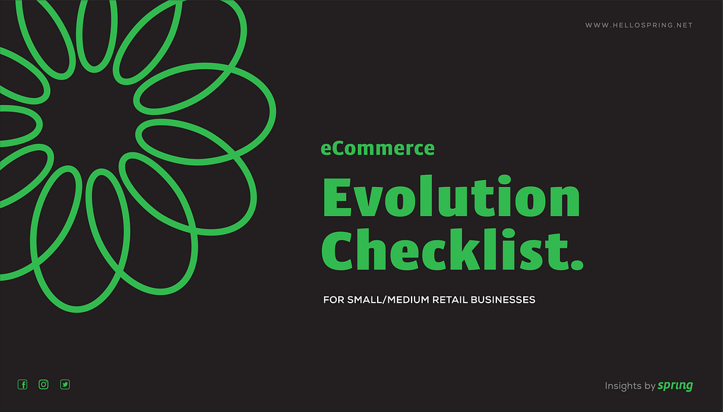 Your eCommerce Evolution Checklist