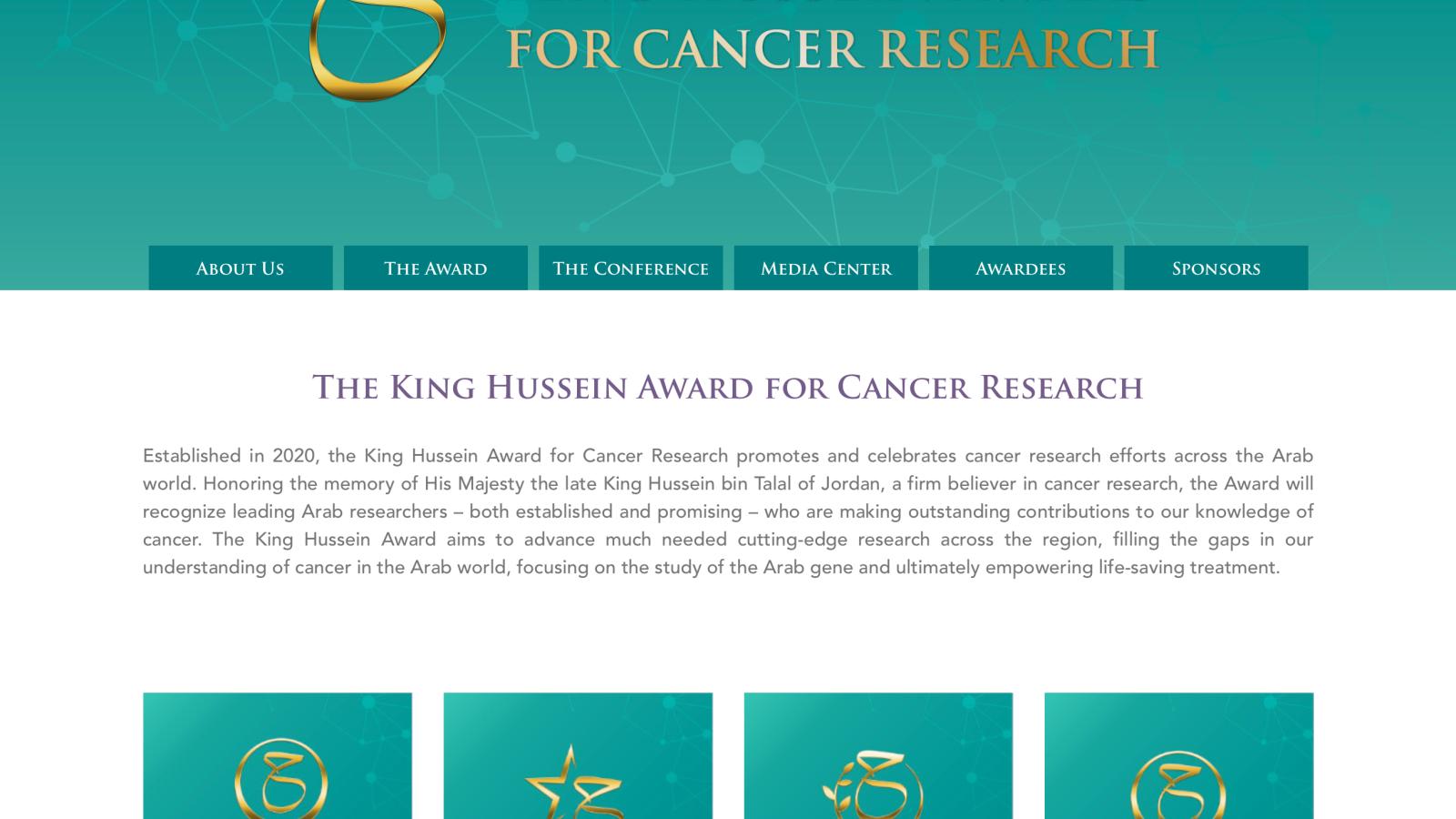 The King Hussein Award for Cancer Research